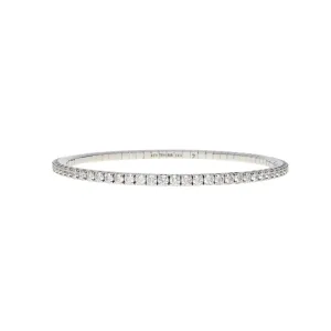 3.35CT Diamond Stretch Tennis Bracelet