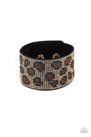 Cheetah Couture - Brown Bracelet