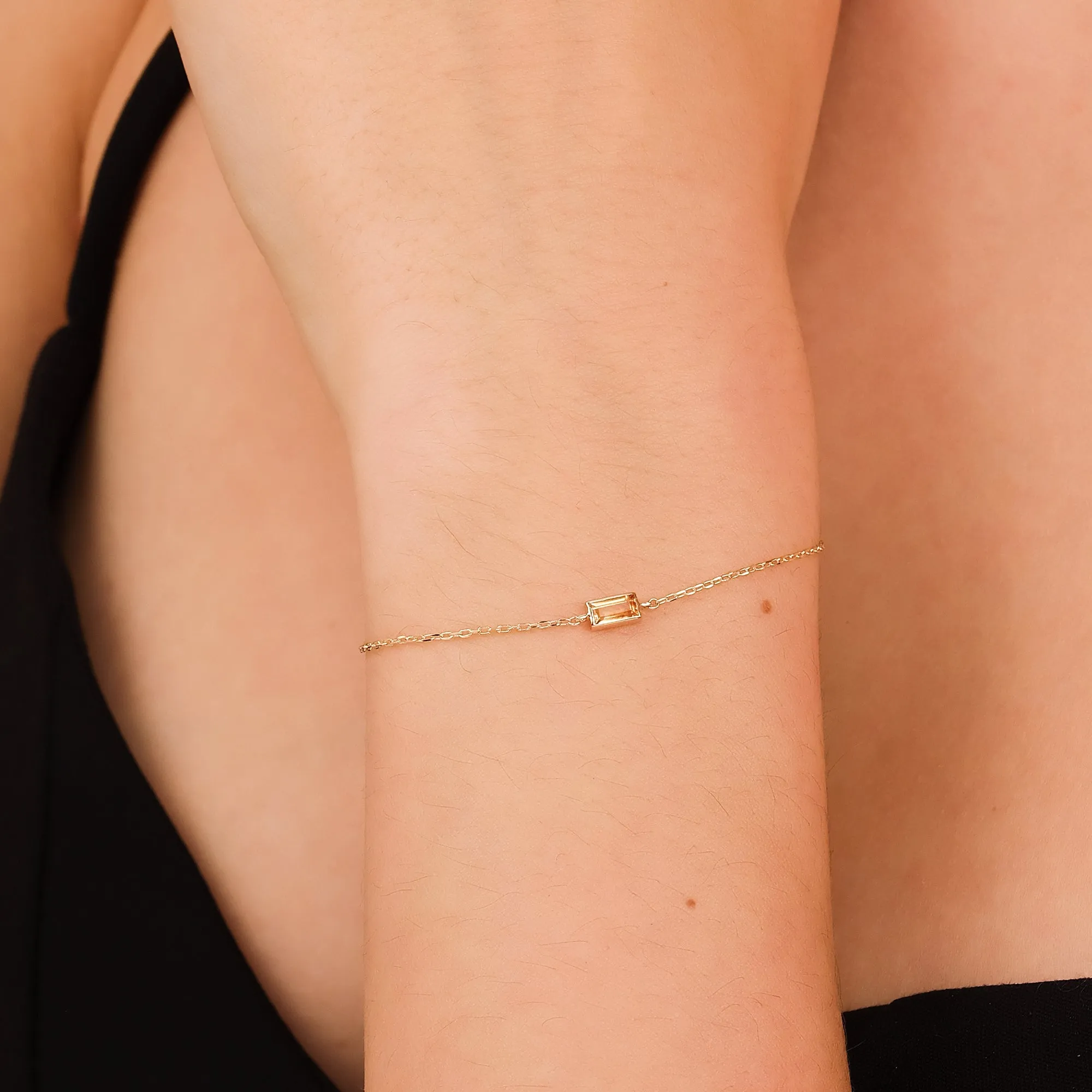 Citrine Birthstone Bracelet, Teresa