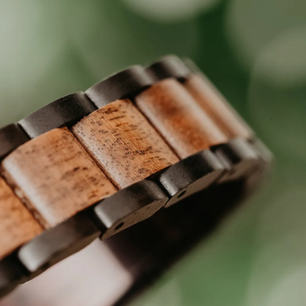 Classic Ebony Walnut Engravable Bracelet