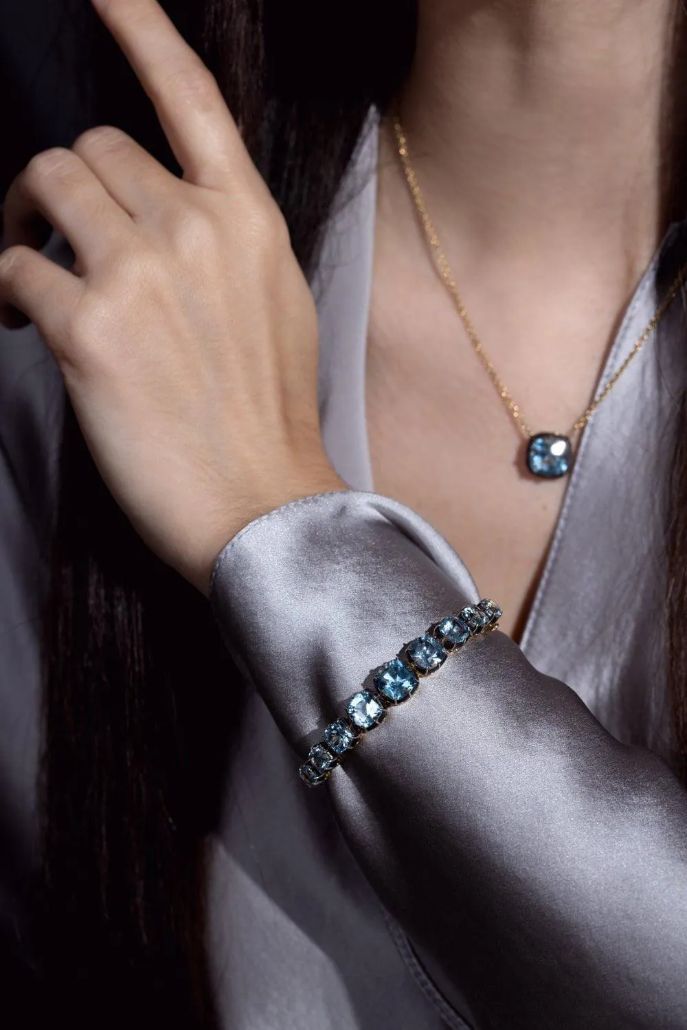 Collet Bangle Bracelet