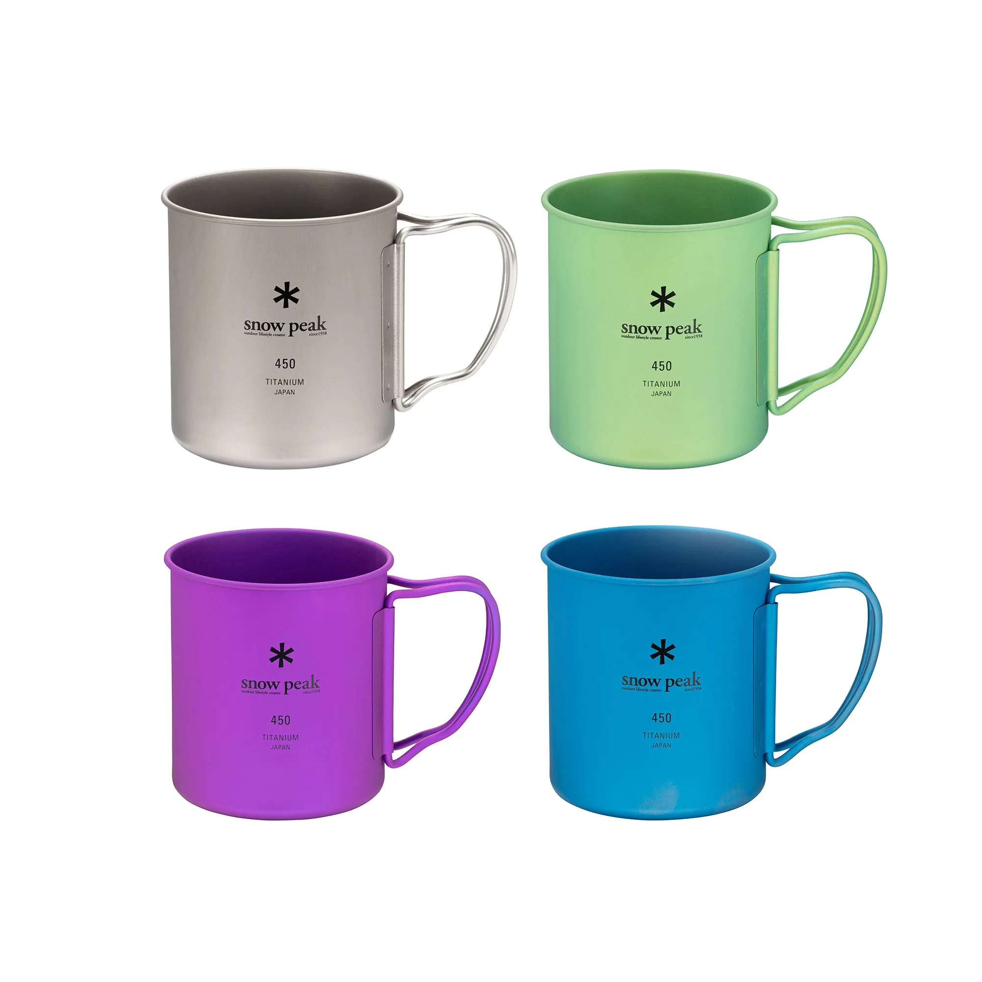 Coloured Mug Single Wall Set
