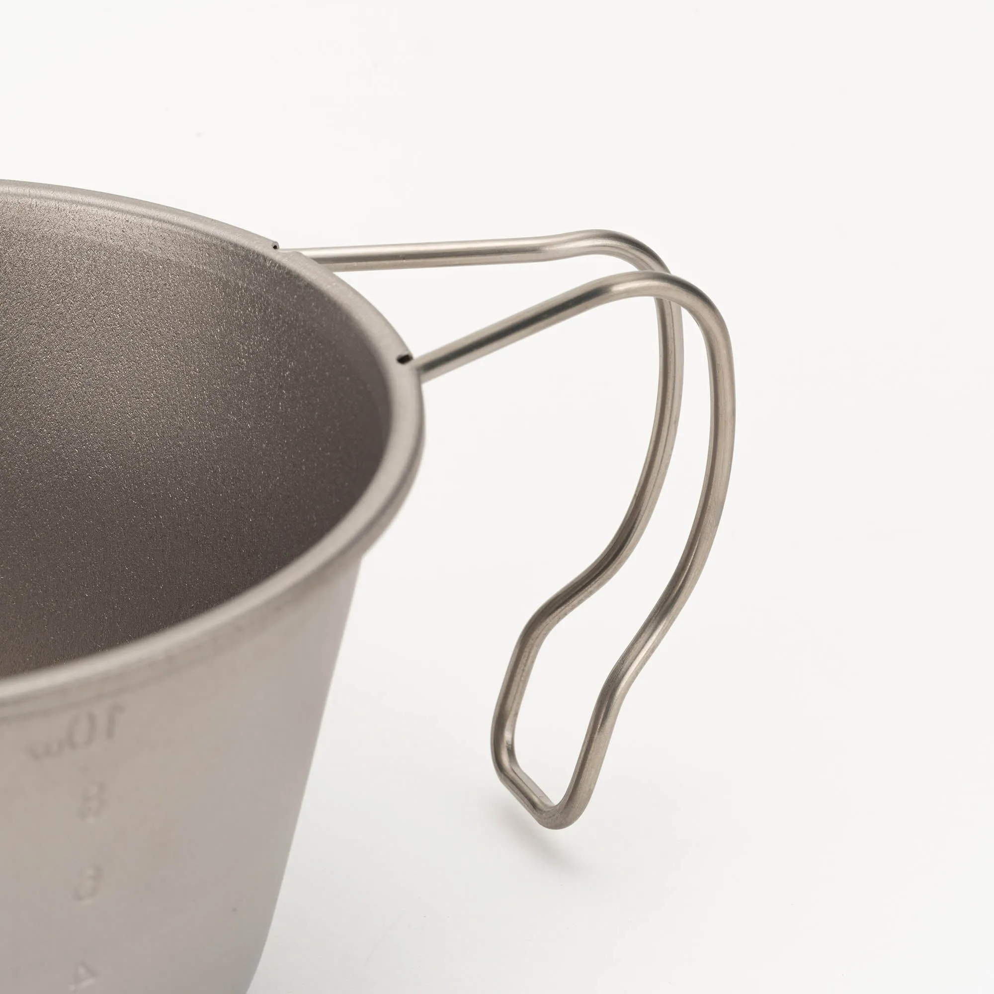 Deep Titanium Backpacker's Cup with Lid