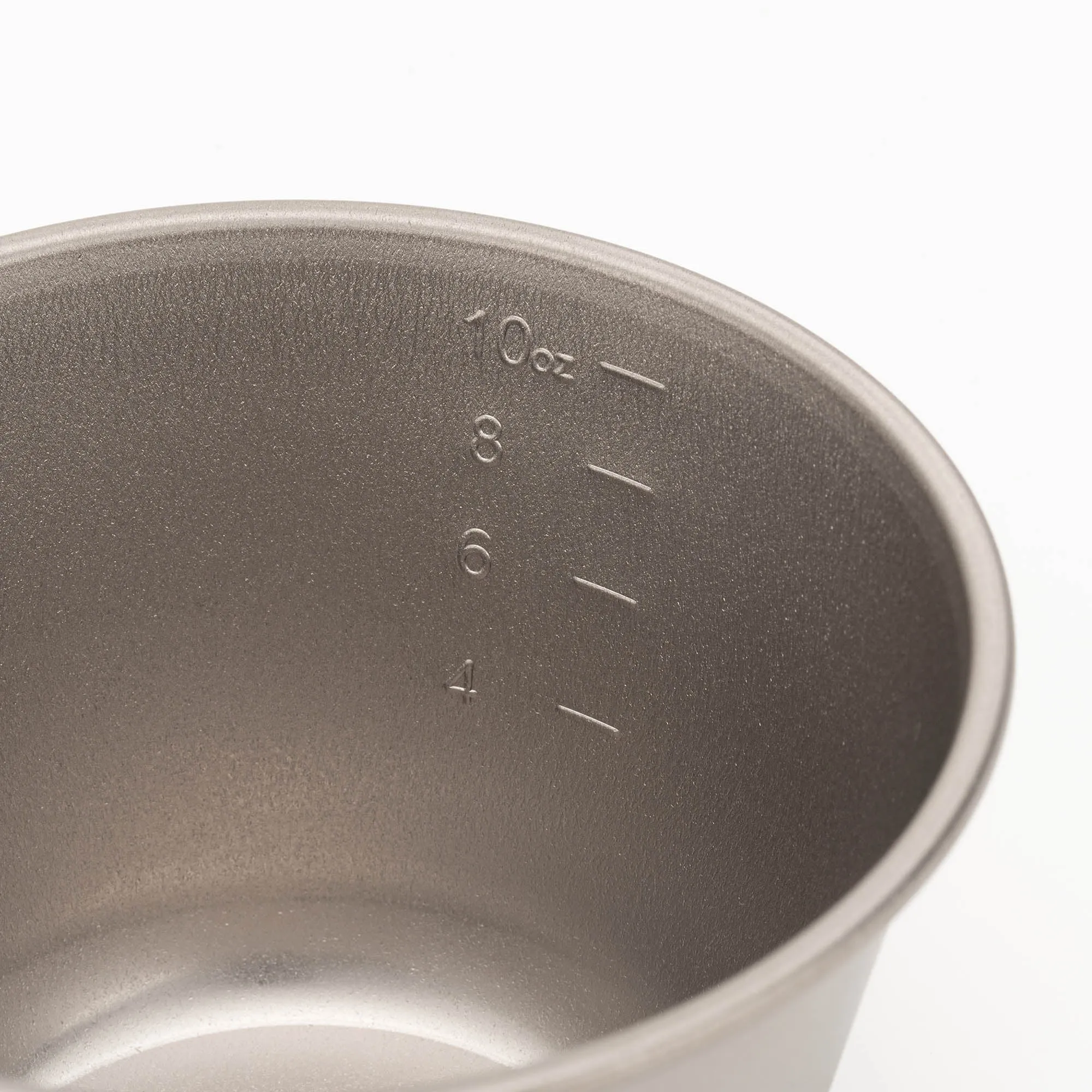 Deep Titanium Backpacker's Cup with Lid
