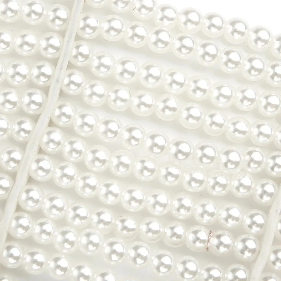 Ethereal Pearl Shawl Necklace