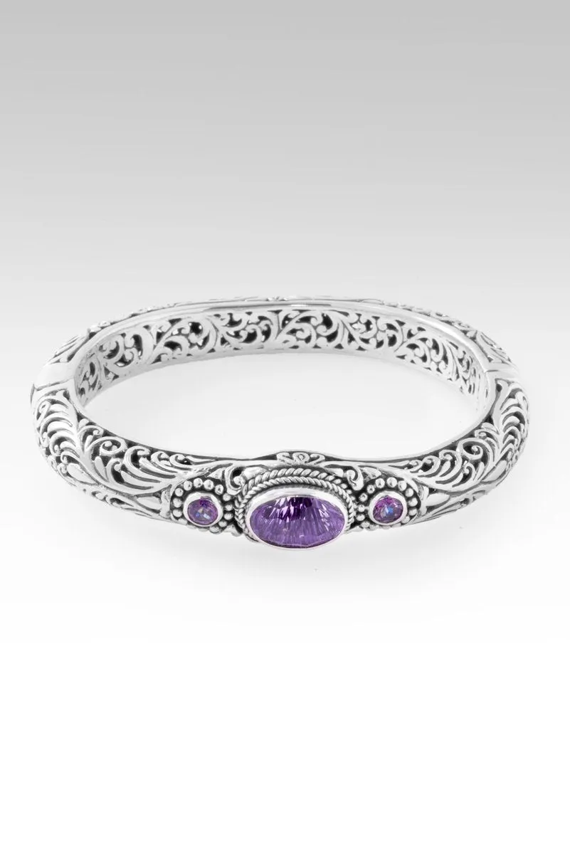 Everything I Need Bangle™ in Amethyst