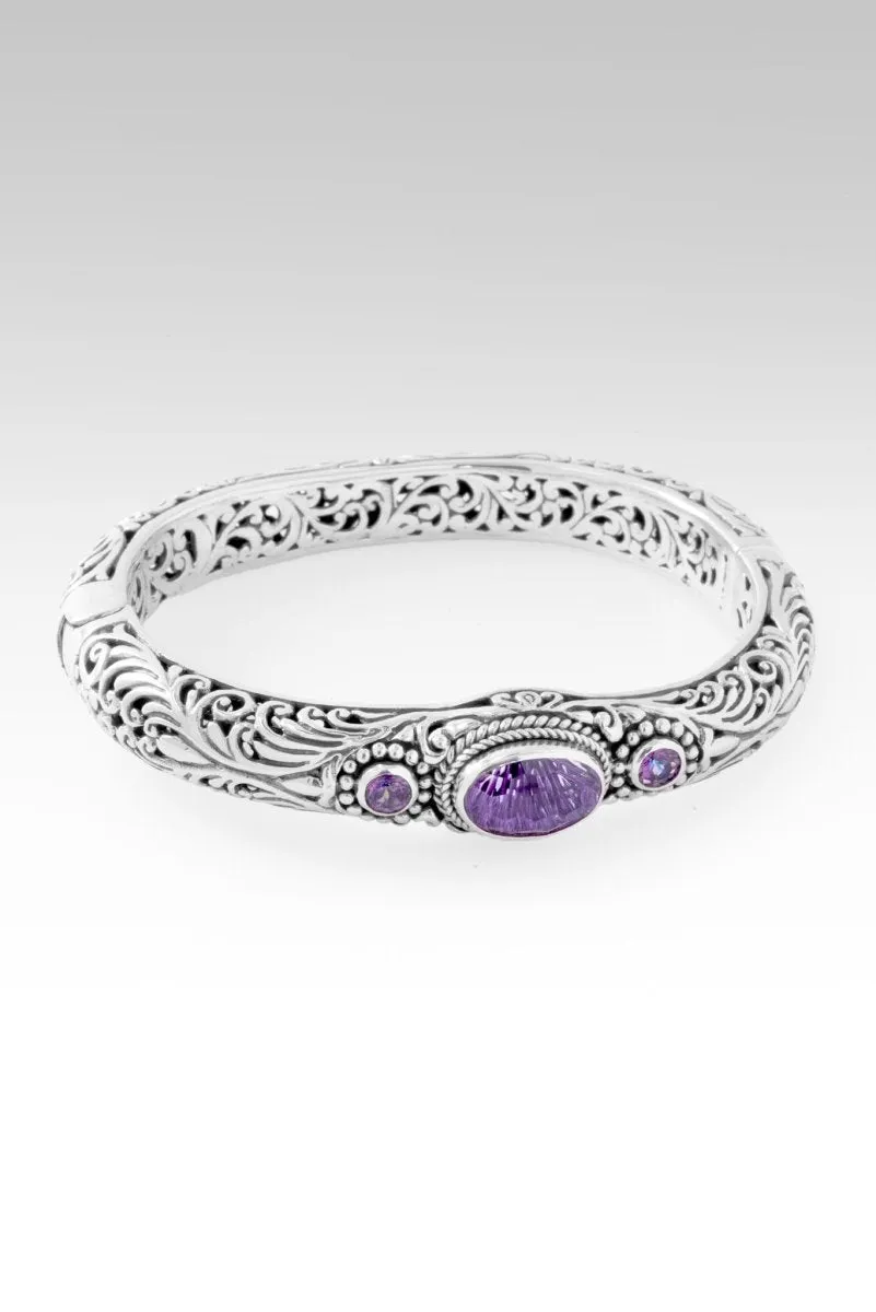 Everything I Need Bangle™ in Amethyst