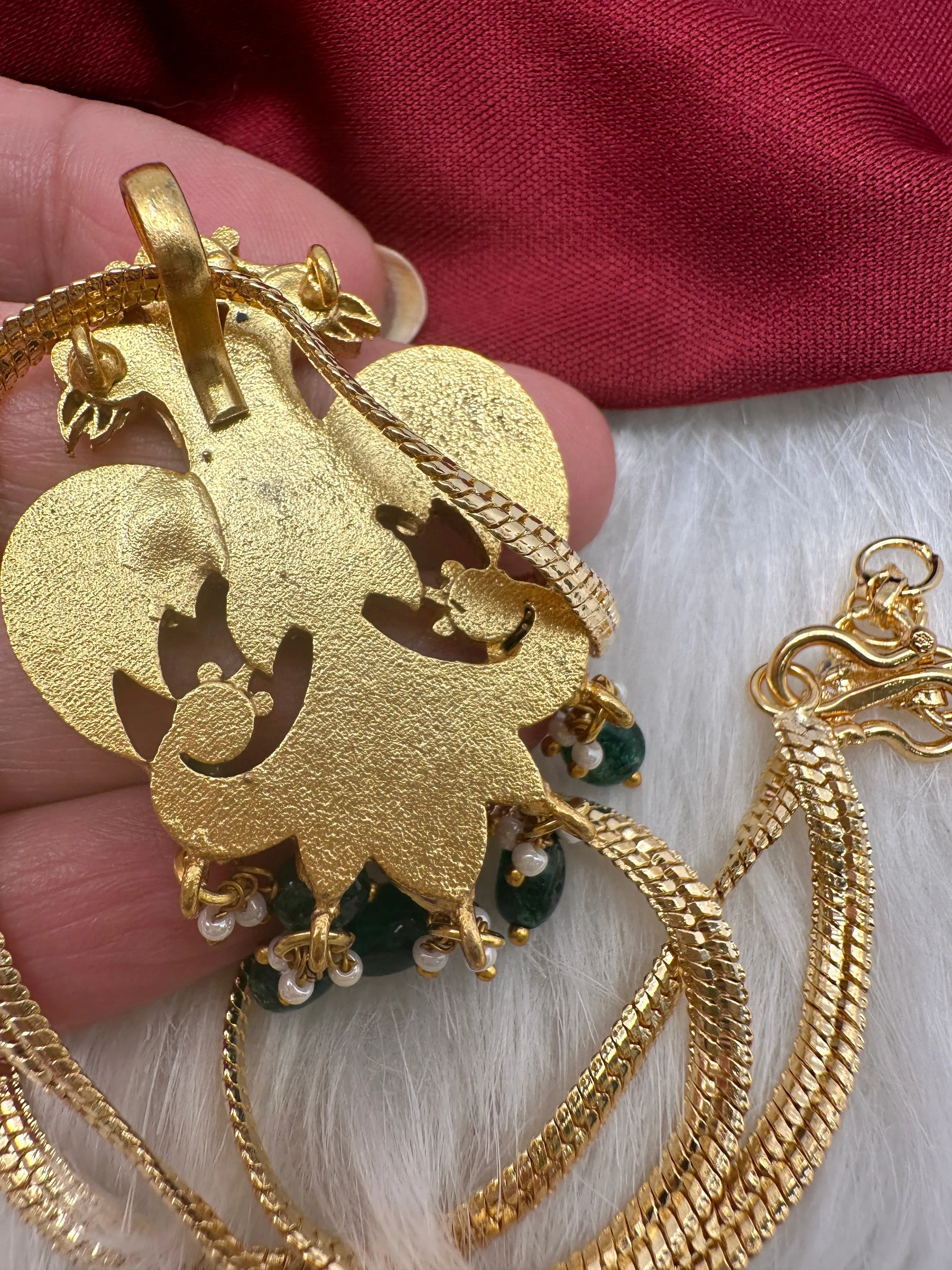 Jadau Kundan Pendent Necklace