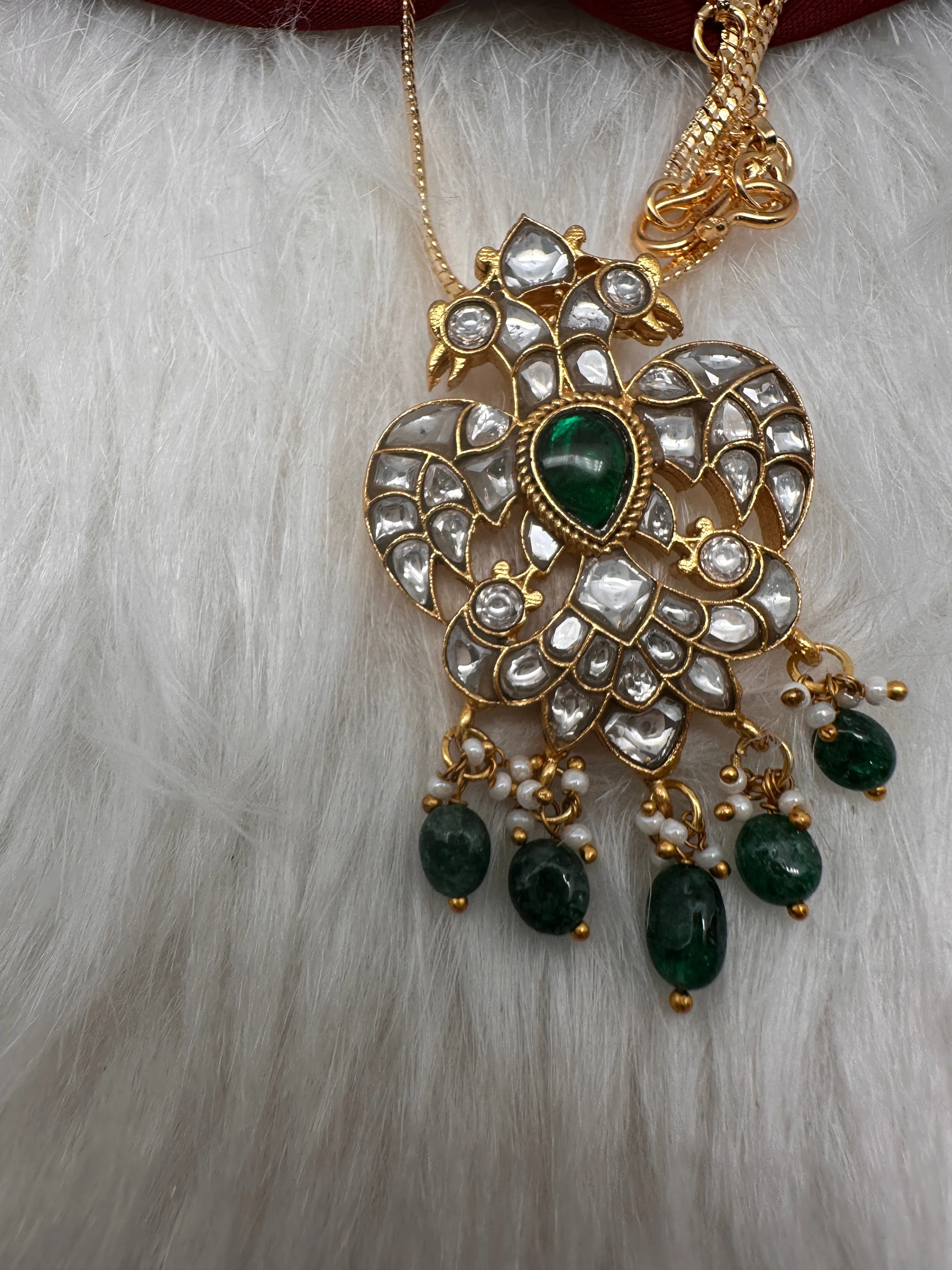 Jadau Kundan Pendent Necklace