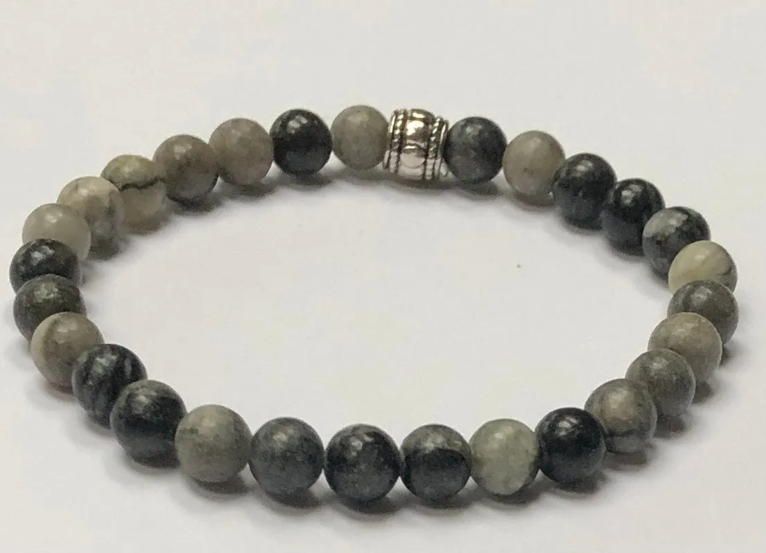 Jasper Bead Bracelet