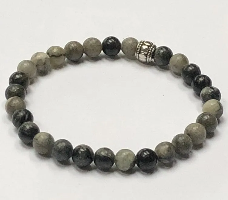 Jasper Bead Bracelet
