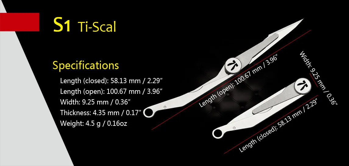 Klarus® S1 Ti-Scal