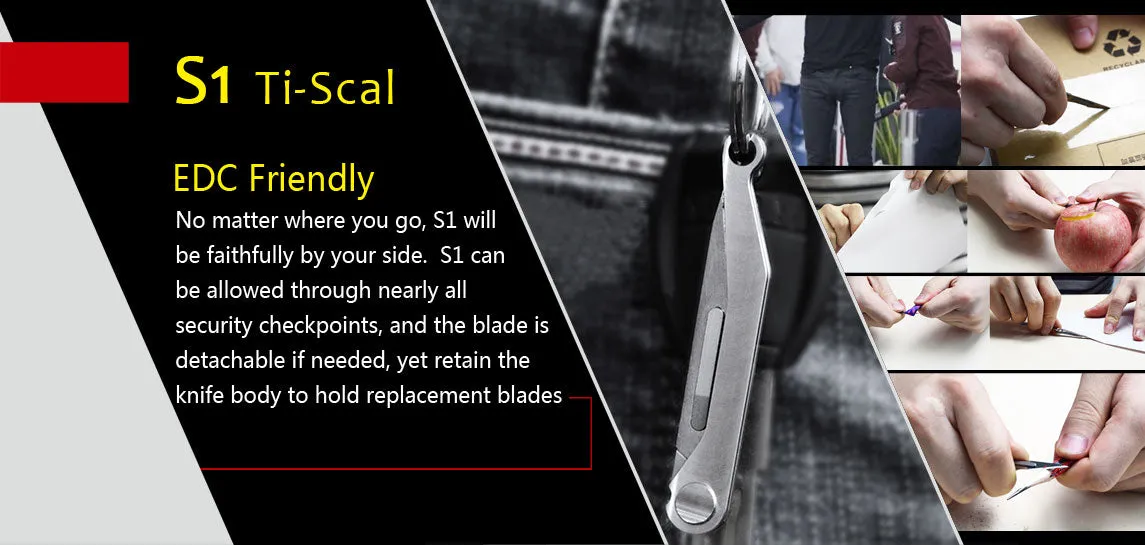 Klarus® S1 Ti-Scal