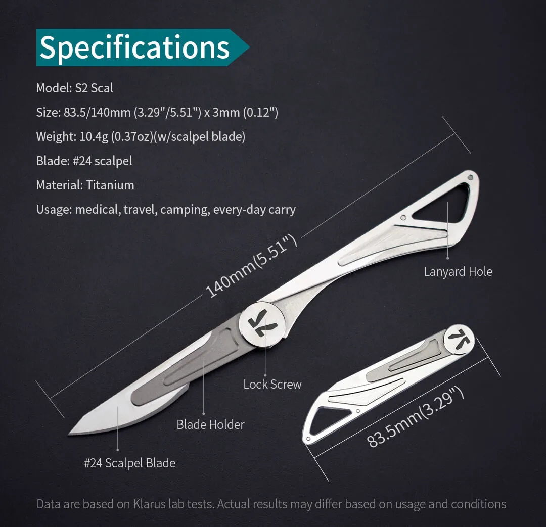 Klarus® S2 Titanium Folder