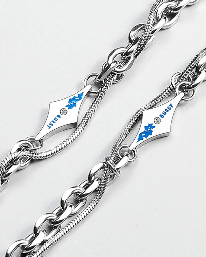 March 2024Titanium Steel Lava Wrap Bracelet
