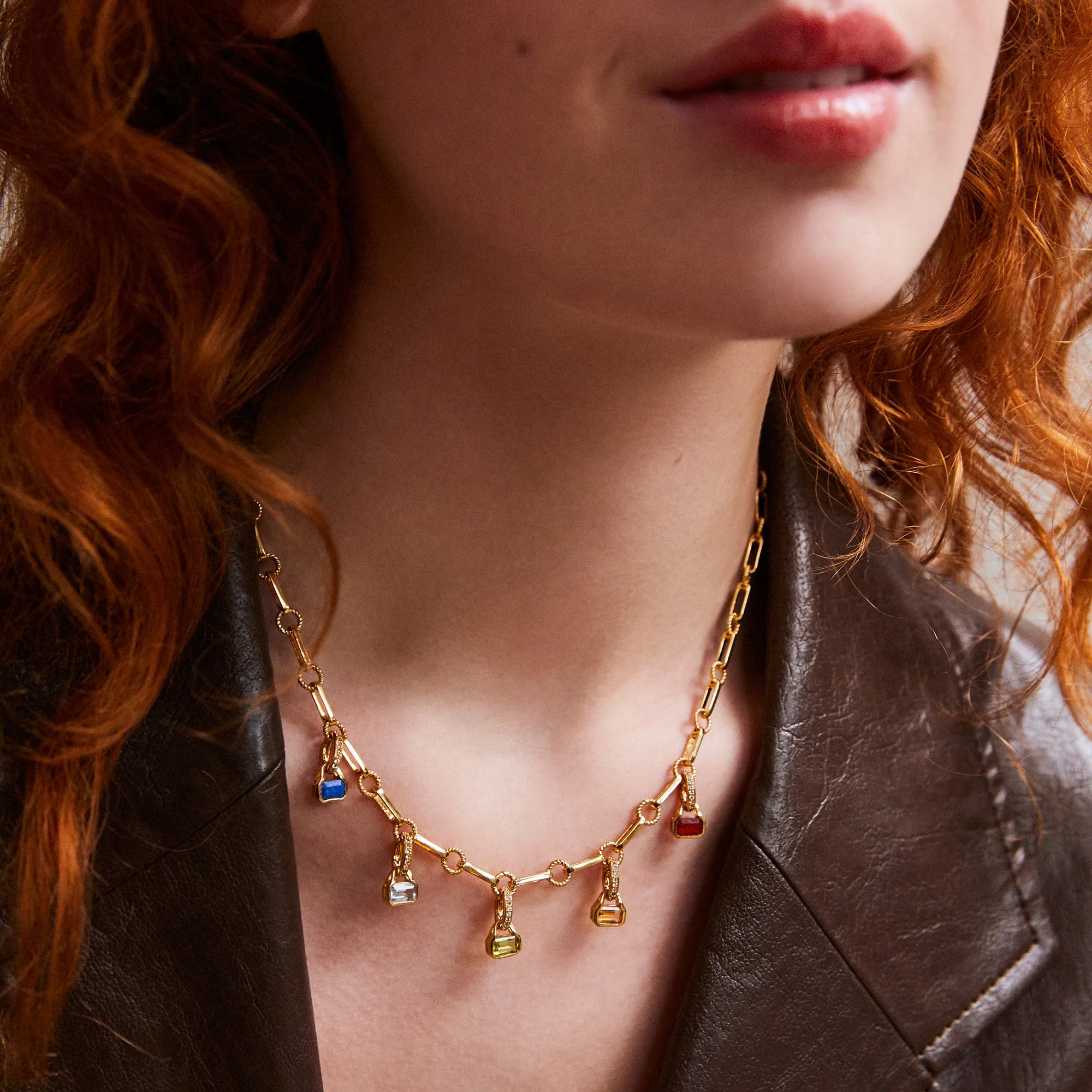 March: Blue Topaz Charm