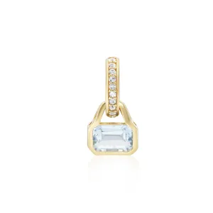 March: Blue Topaz Charm