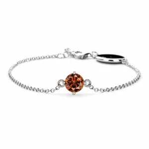 November Birthstone Bracelet - Topaz/Citrine