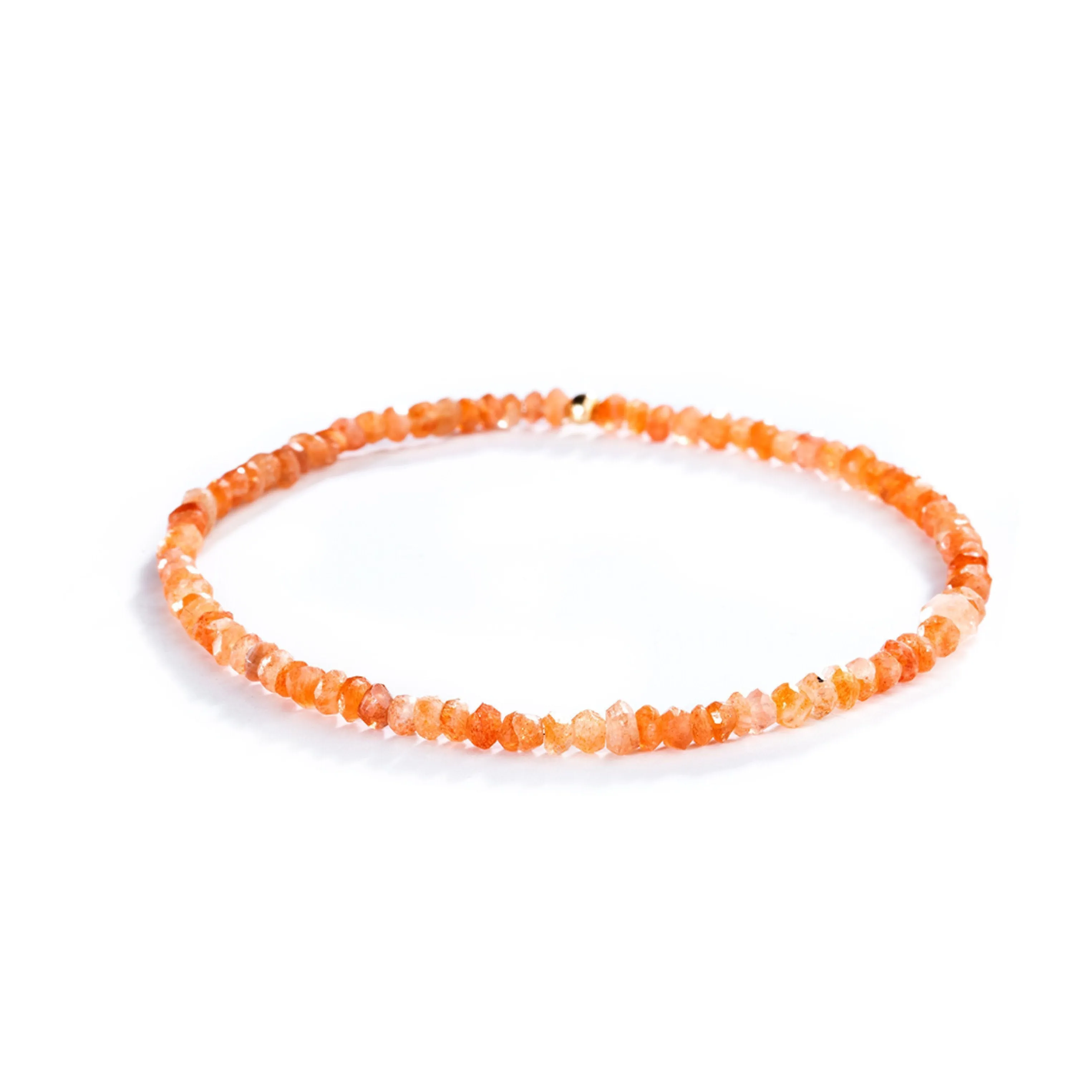 Pierre Gemstone Stretch Bracelet - Citrine