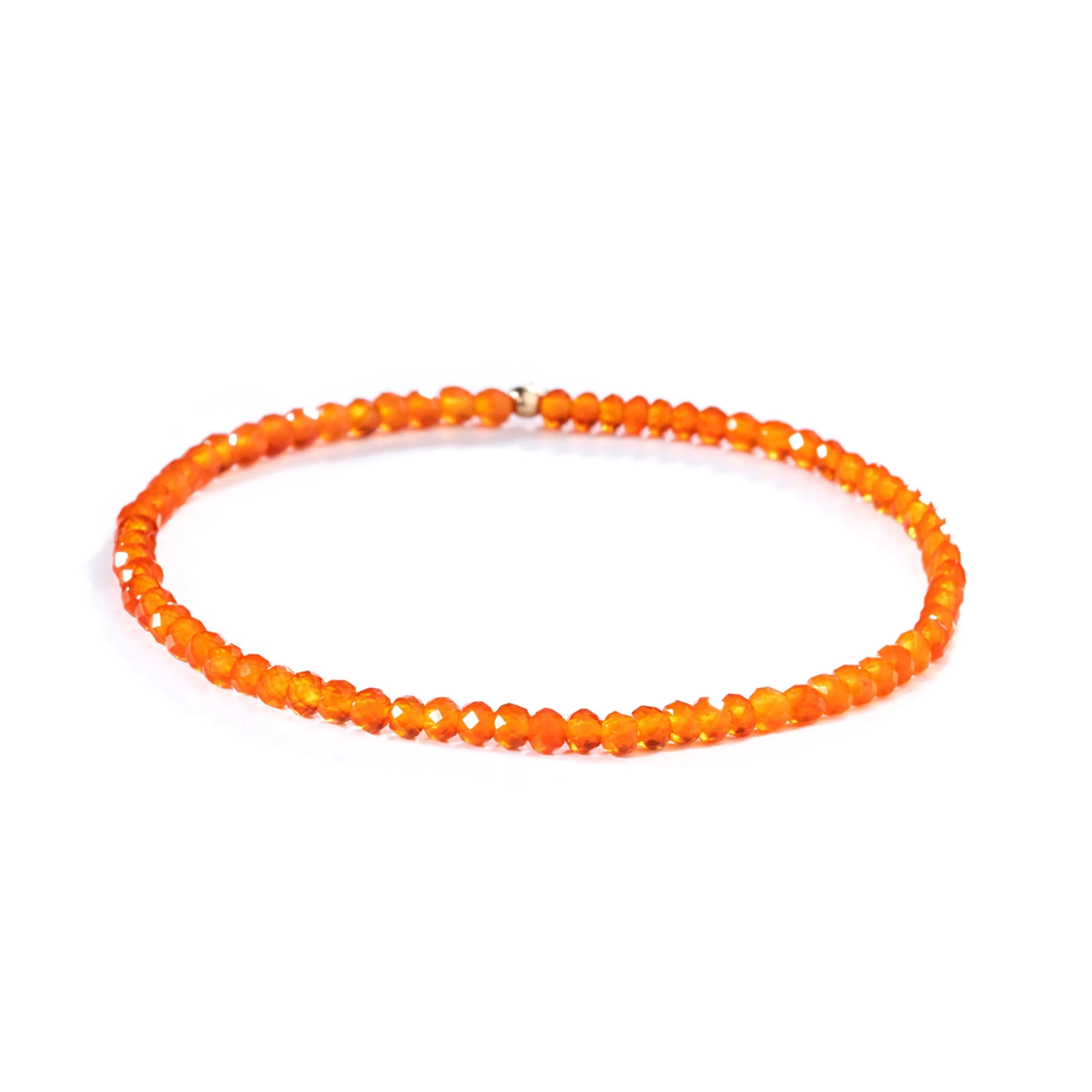 Pierre Gemstone Stretch Bracelet - Citrine