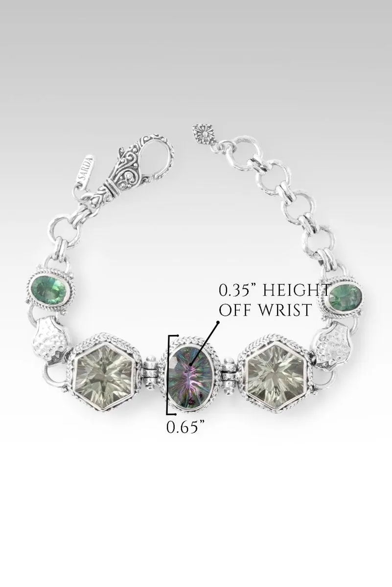 Sing for Joy Bracelet™ in Chrome Chameleon™ Mystic Quartz
