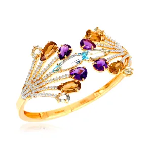 VILLA RICA Bracelet - Mixed Gemstones / YG
