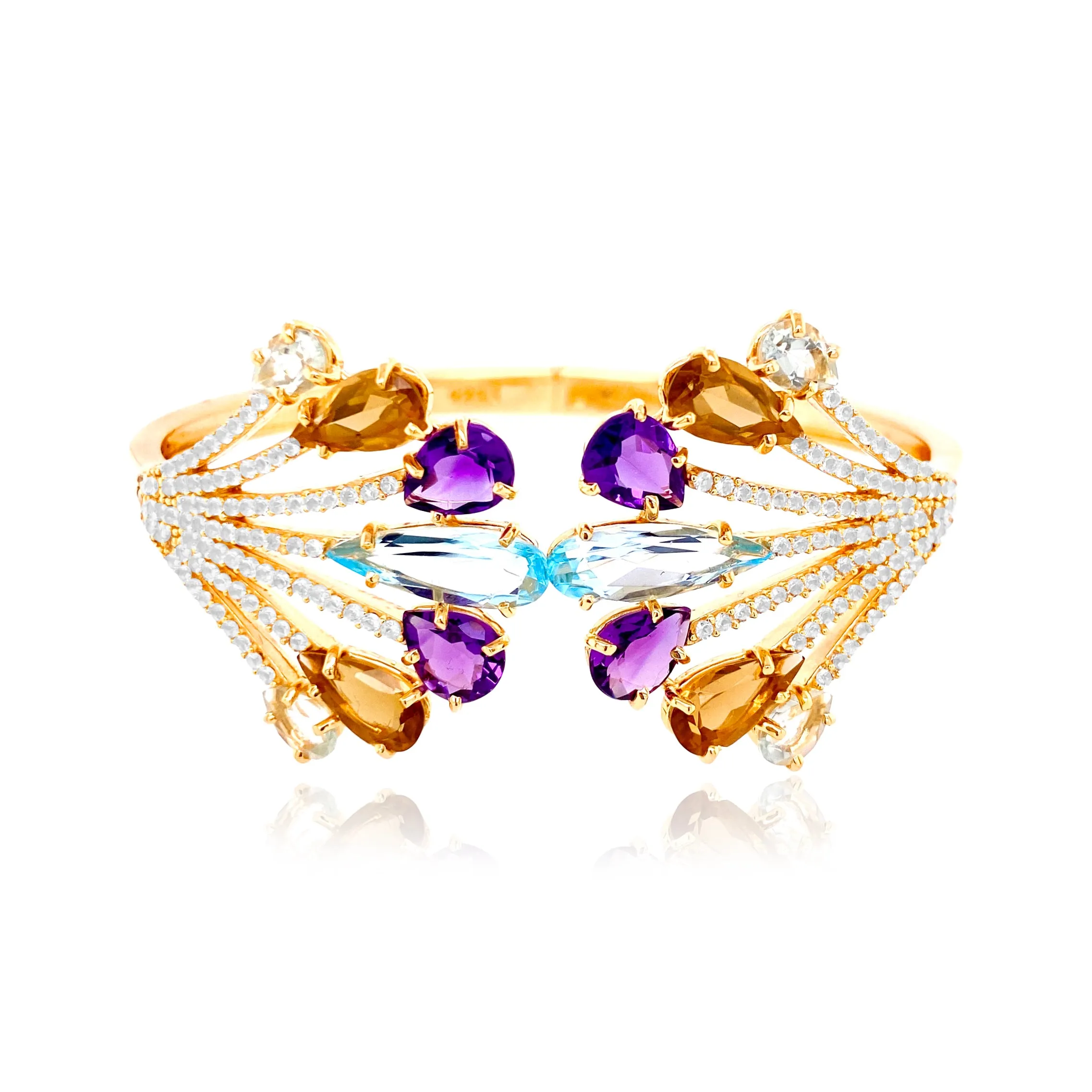 VILLA RICA Bracelet - Mixed Gemstones / YG