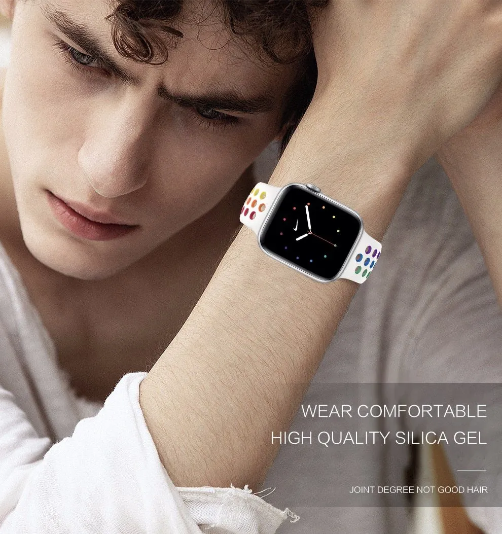 Waterproof Silicone Bracelet Pride Edition Strap Series 7 6 Wristband